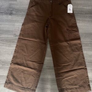 Brown Cargo Pants